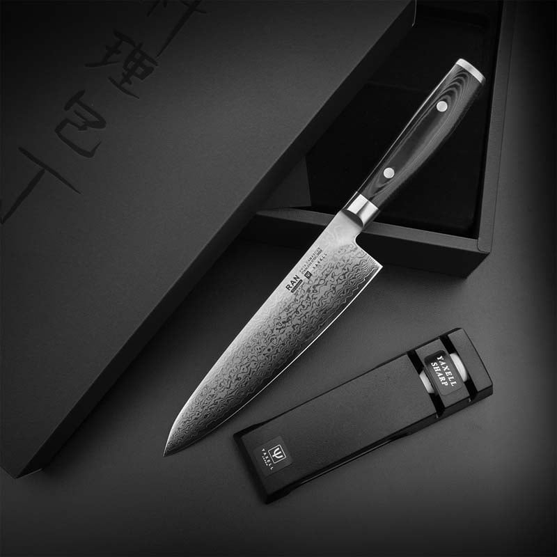 Поварской нож Ran + точилка